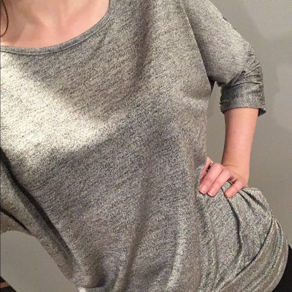 Pretty Silver Blouse